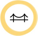 Icon with bridge