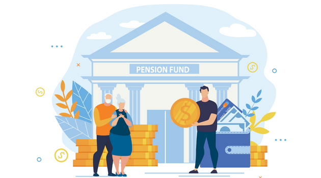 a retired couple looking to increase the value of their pension